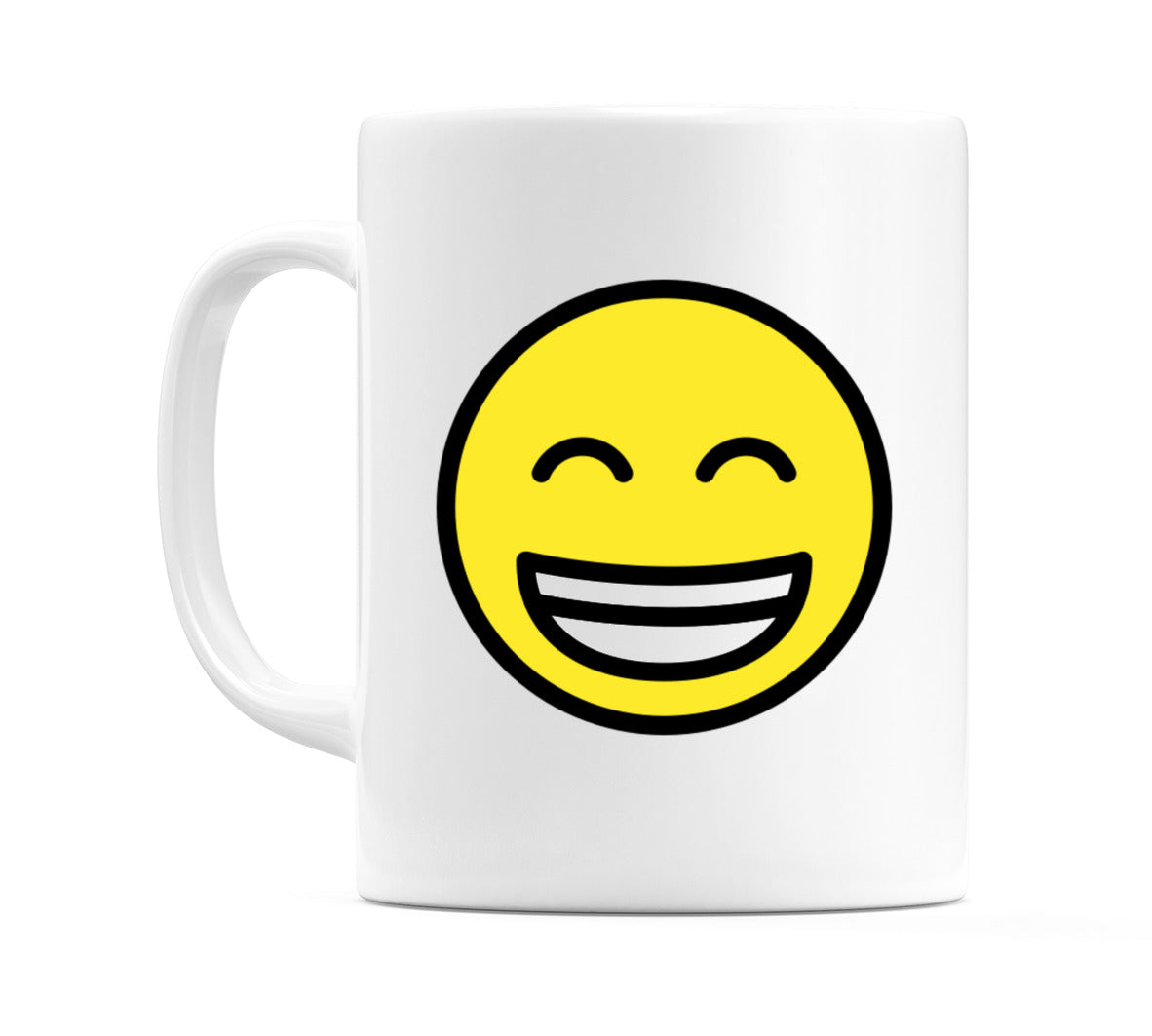 Beaming Face With Smiling Eyes Emoji Mug
