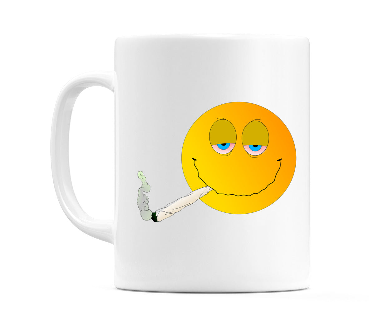 Smiling Smoking Stoner Mug