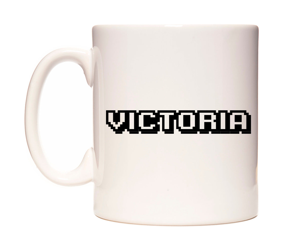 Victoria - Arcade Themed Mug