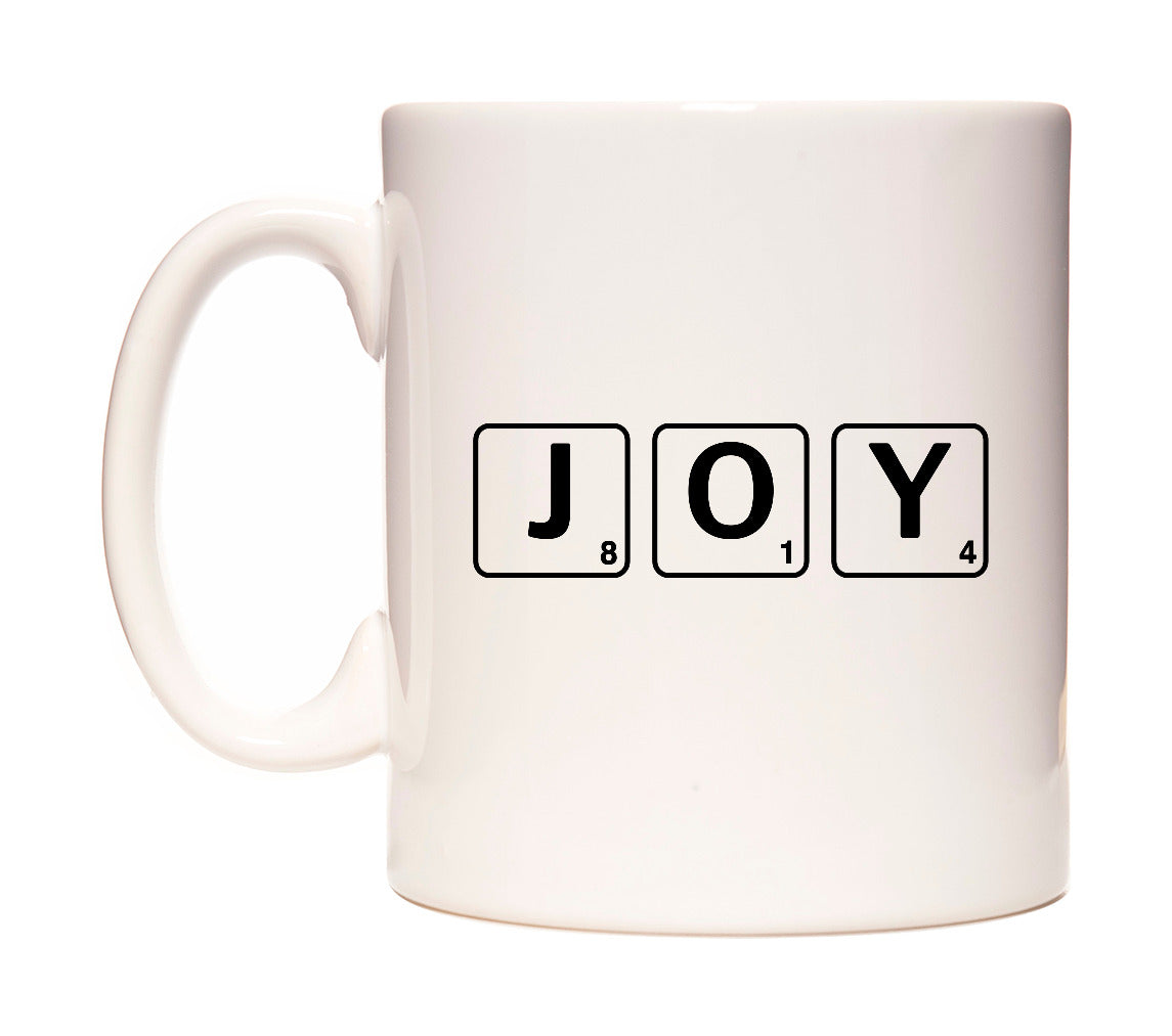Joy - Scrabble Themed Mug