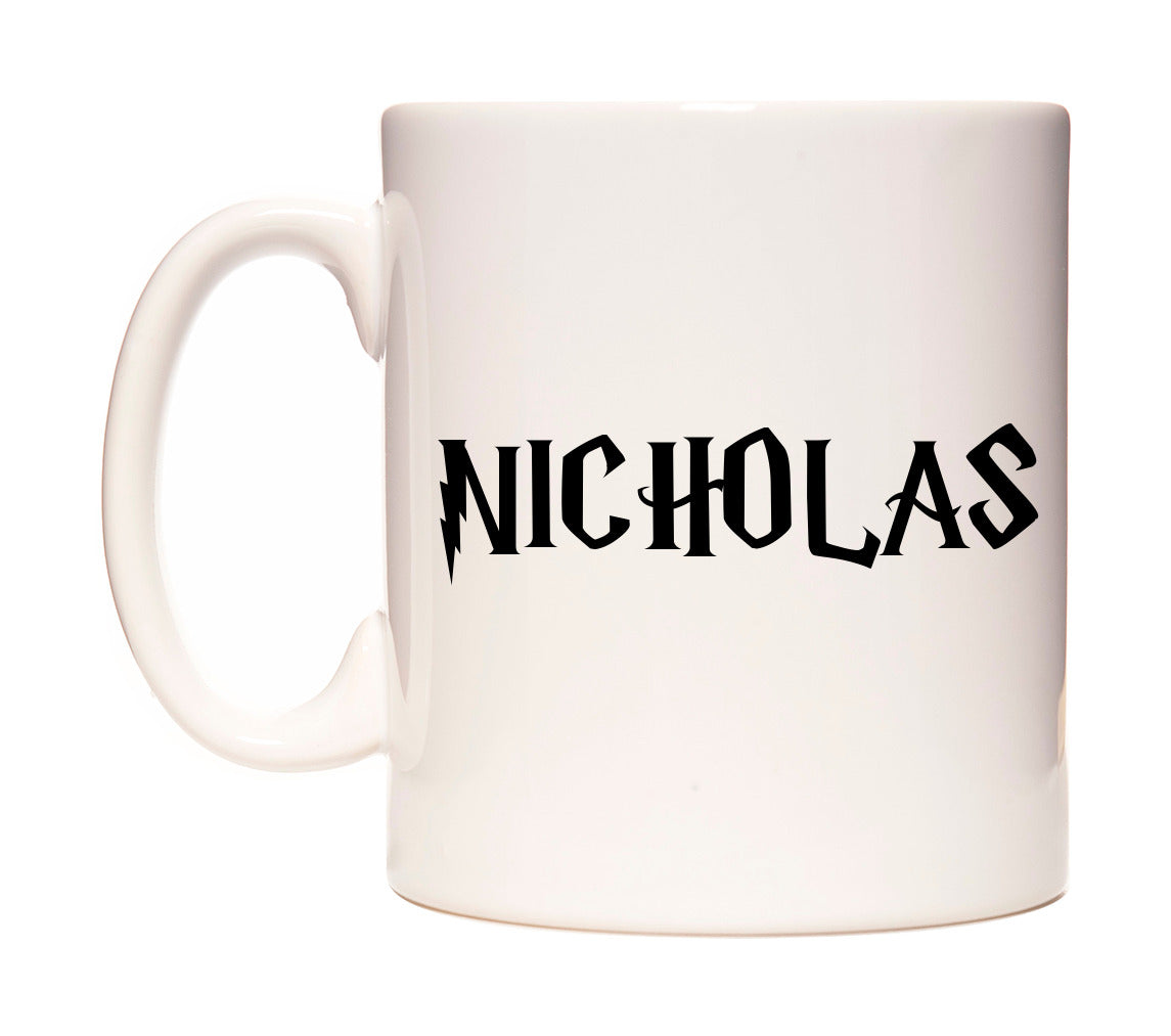 Nicholas - Wizard Themed Mug