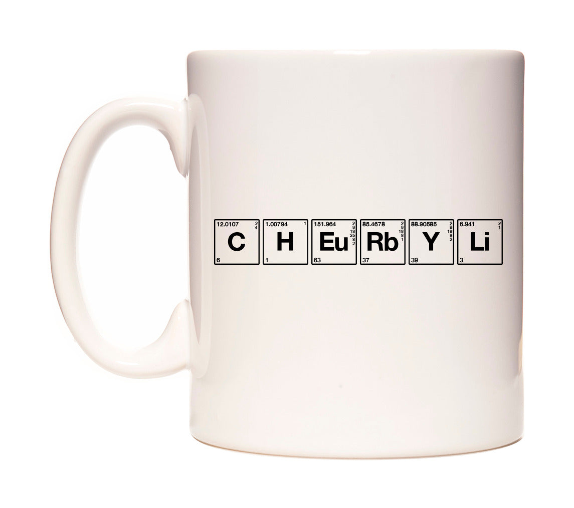 Cheryl - Chemistry Themed Mug