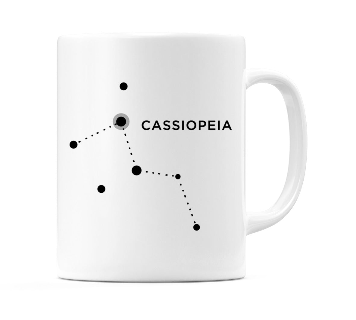 Cassiopeia Zodiac Constellation Mug