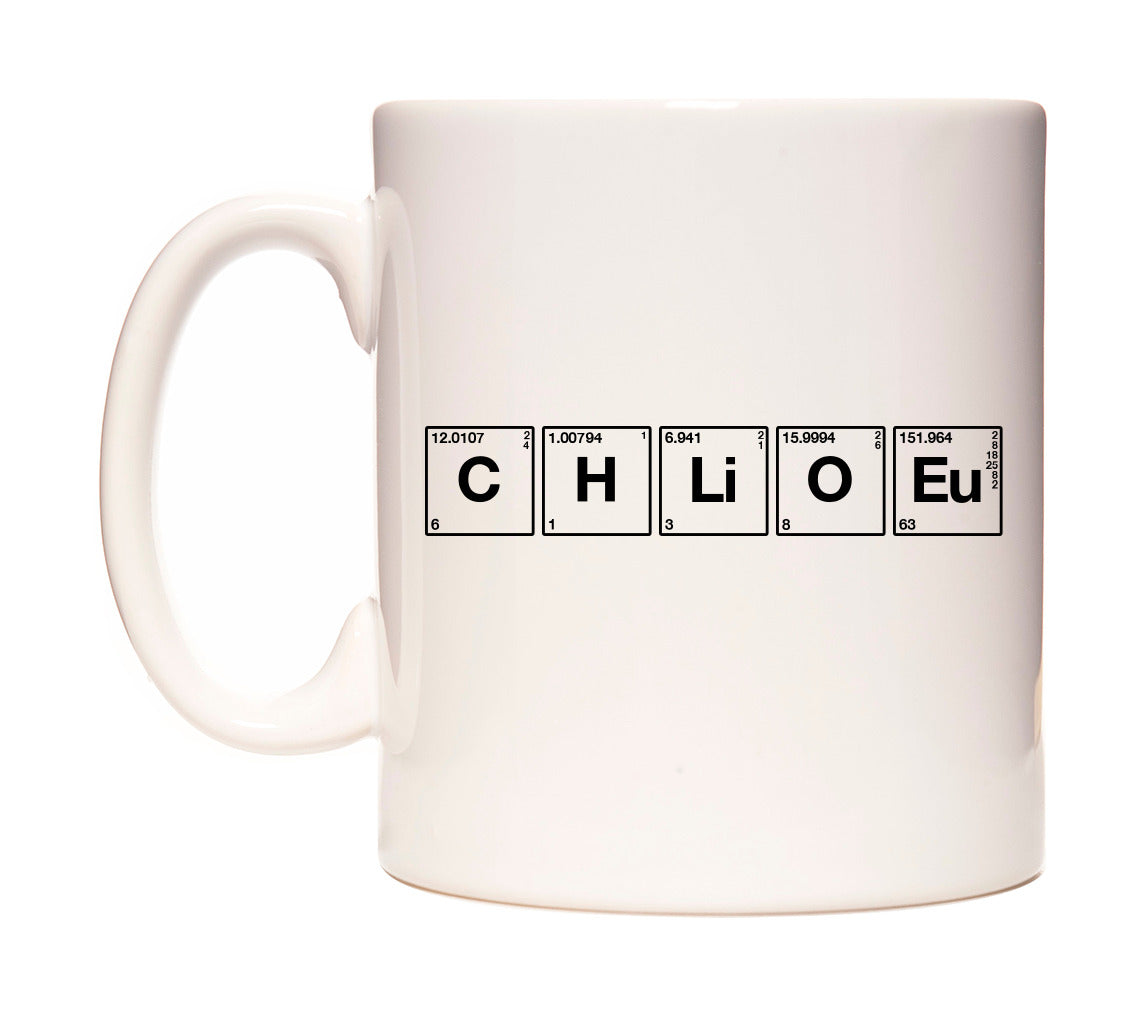 Chloe - Chemistry Themed Mug