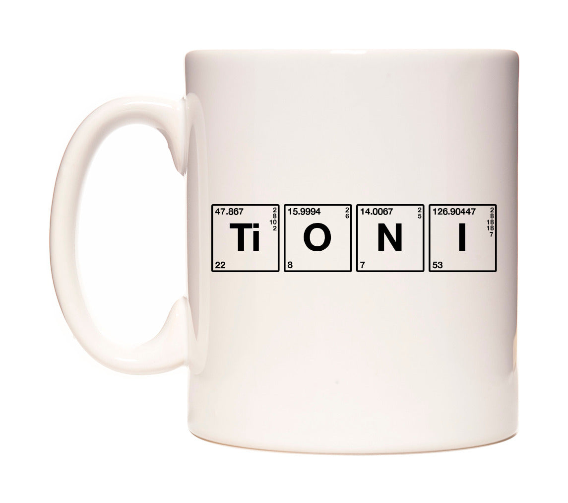 Toni - Chemistry Themed Mug