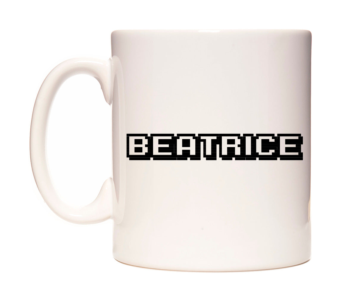 Beatrice - Arcade Themed Mug