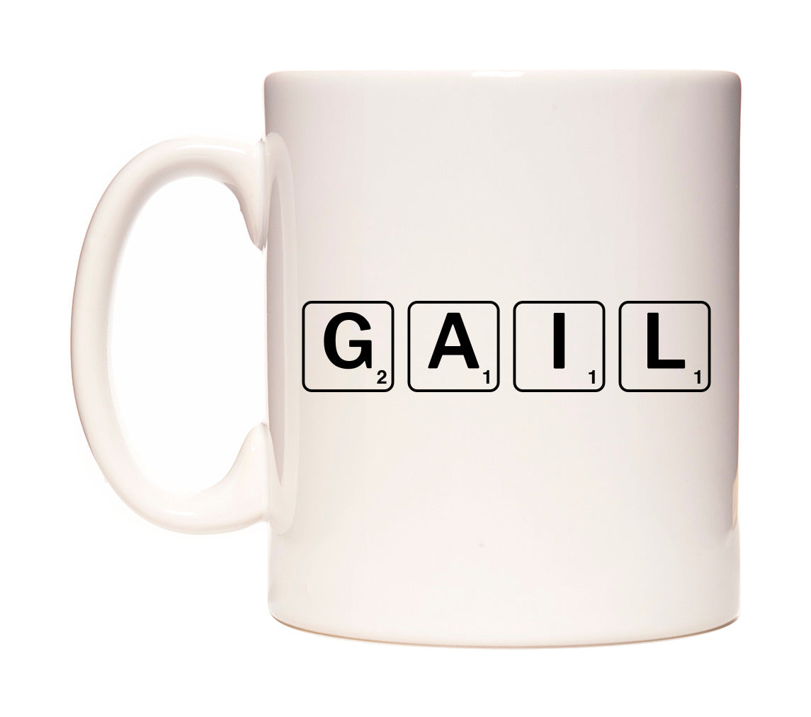 Gail - Scrabble Themed Mug
