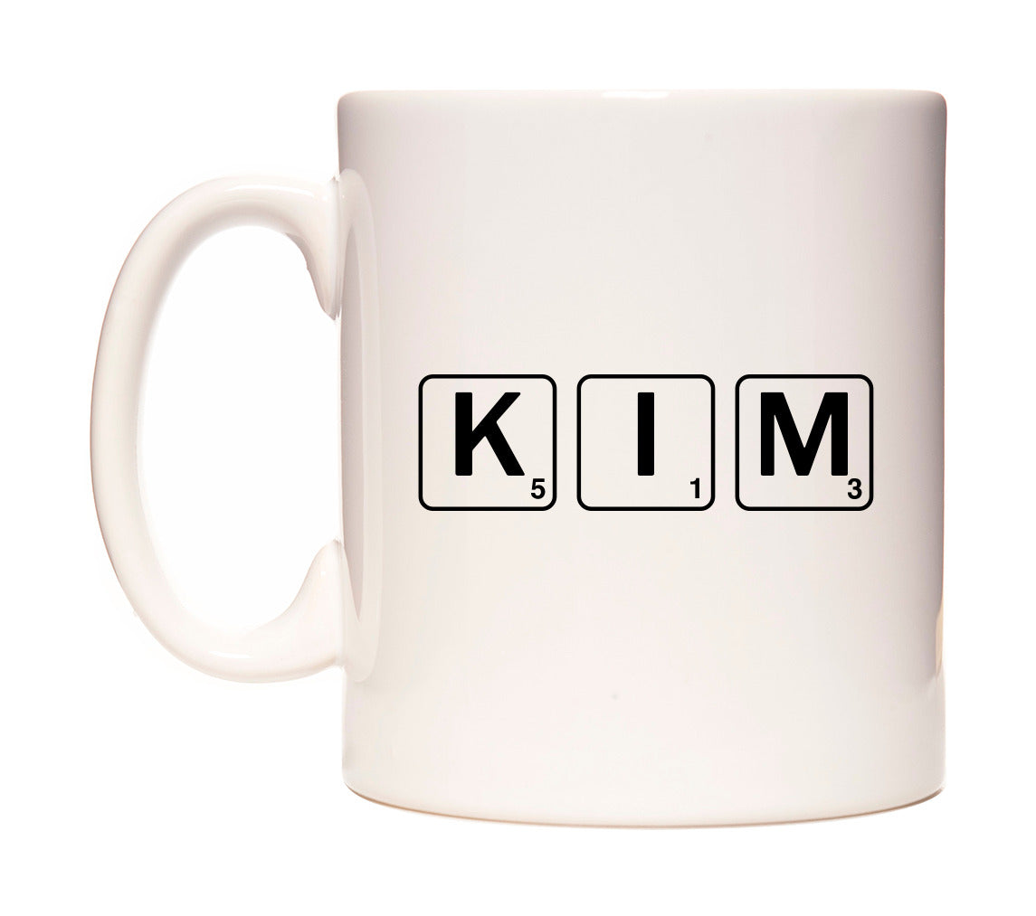 Kim - Scrabble Themed Mug