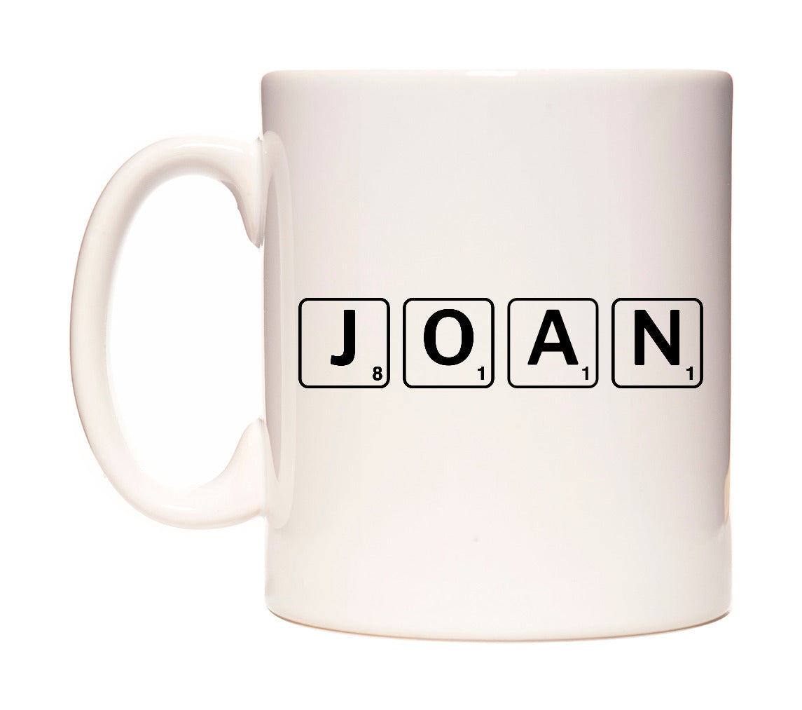 Joan - Scrabble Themed Mug