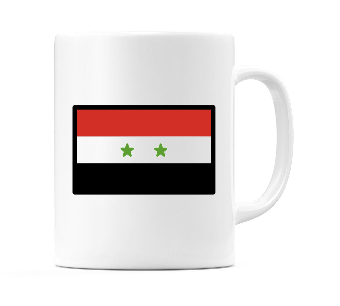 Syria Flag Emoji Mug