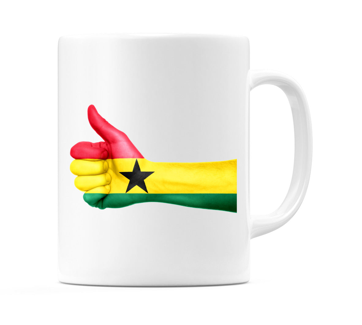 Ghana Thumbs up Flag Mug