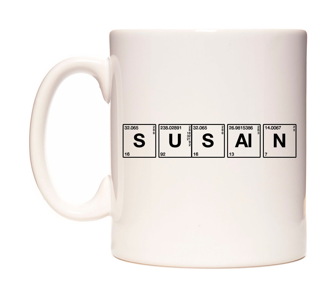 Susan - Chemistry Themed Mug
