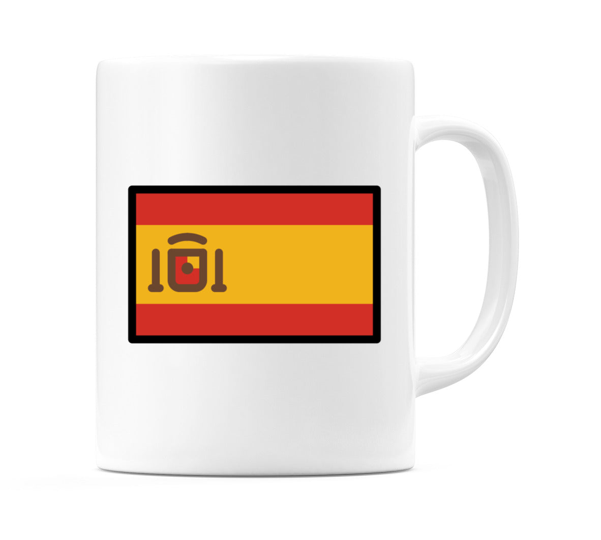 Spain Flag Emoji Mug