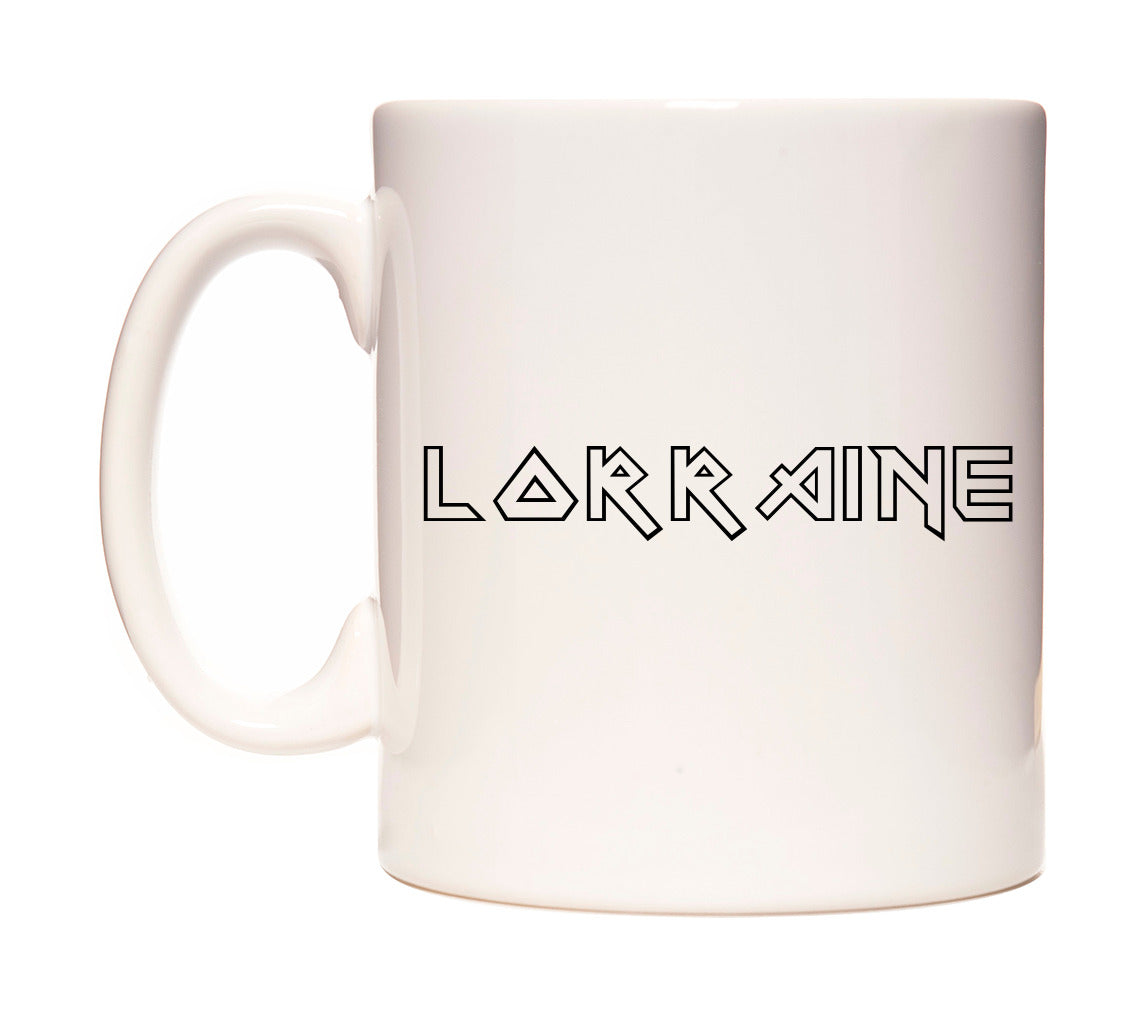 Lorraine - Iron Maiden Themed Mug