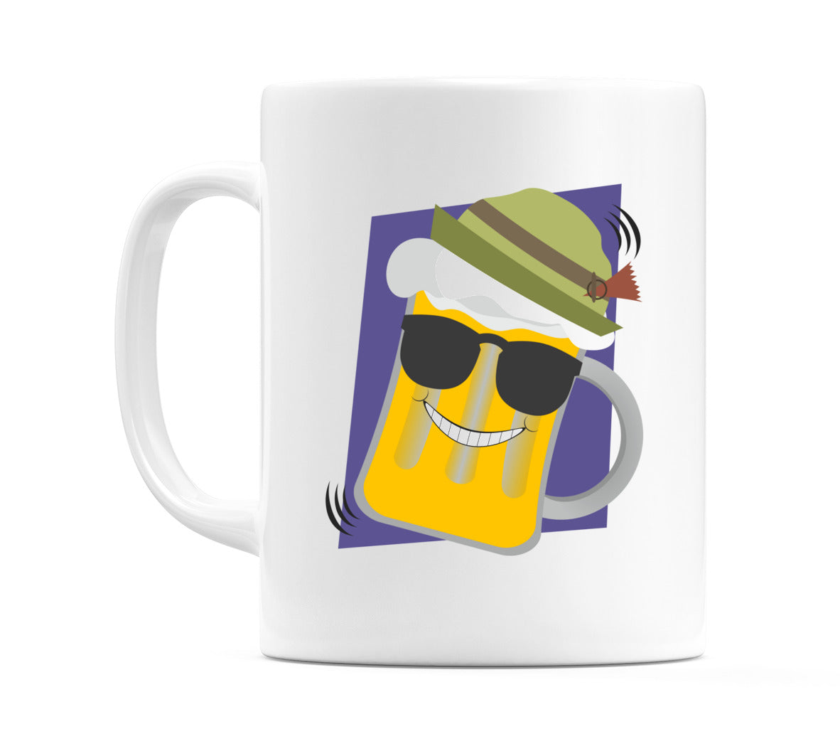Smiling Dad Beer Jug with Hat Mug