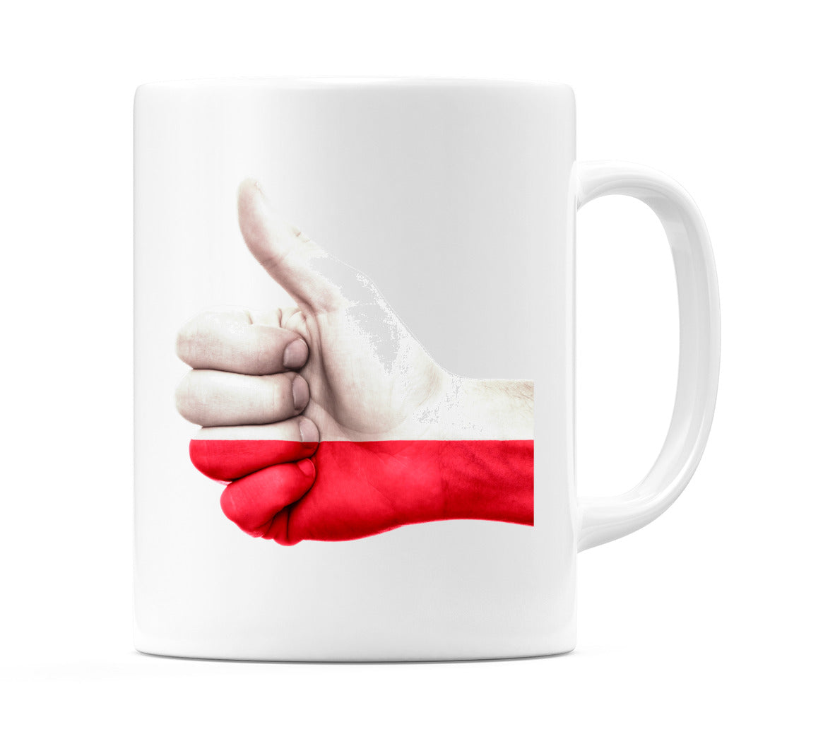 Poland Thumbs up Flag Mug