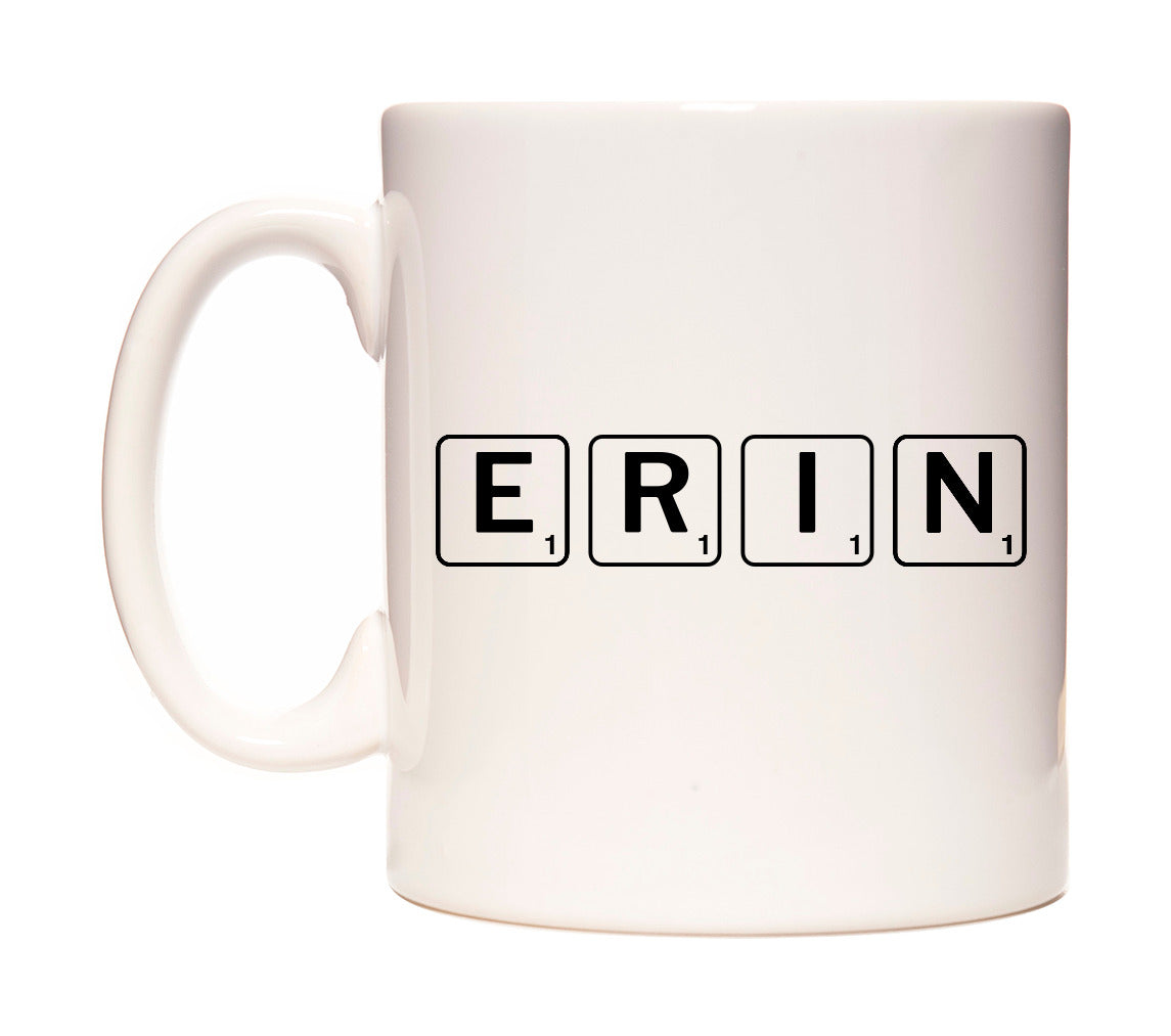 Erin - Scrabble Themed Mug