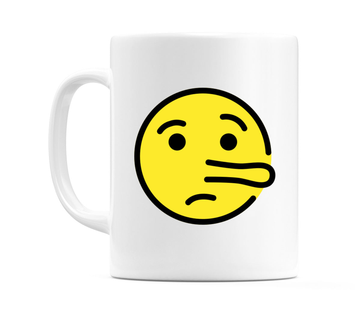 Lying Face Emoji Mug