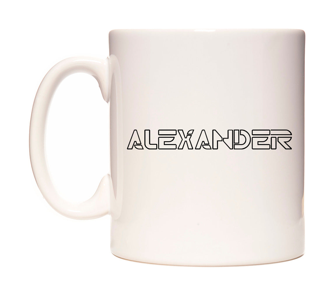 Alexander - Tron Themed Mug