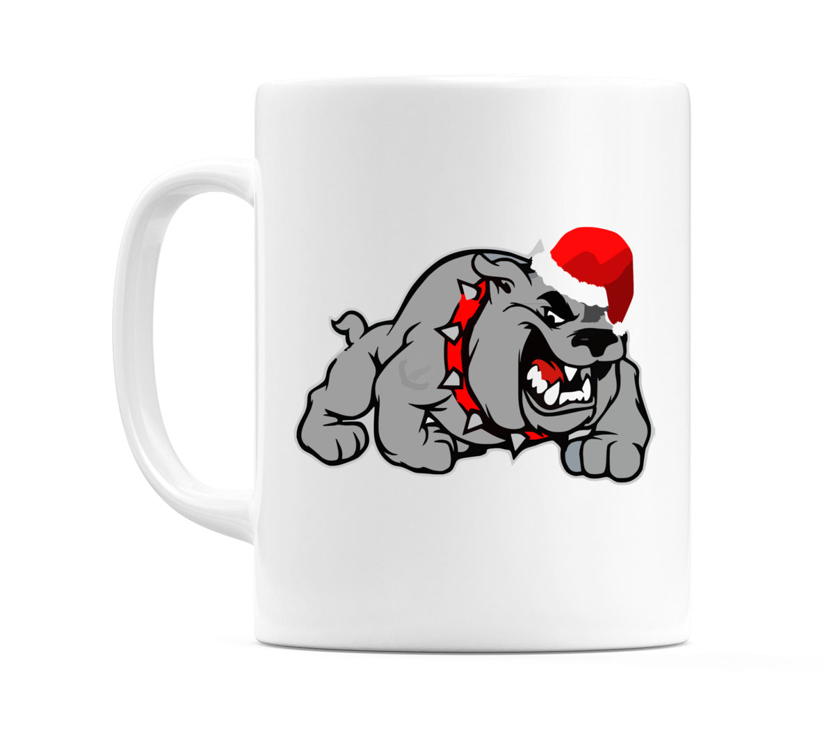 Christmas Hatted Dog Mug