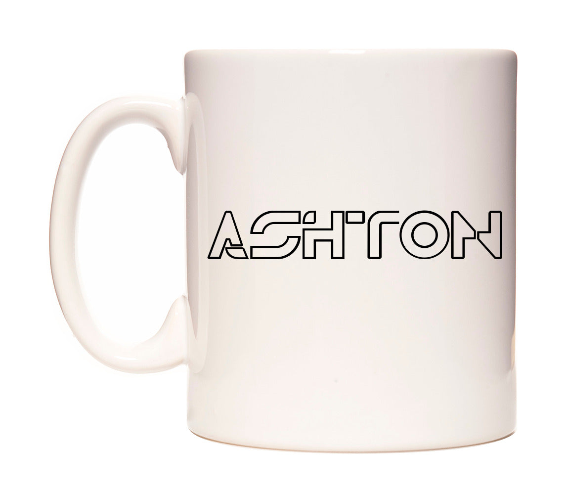 Ashton - Tron Themed Mug