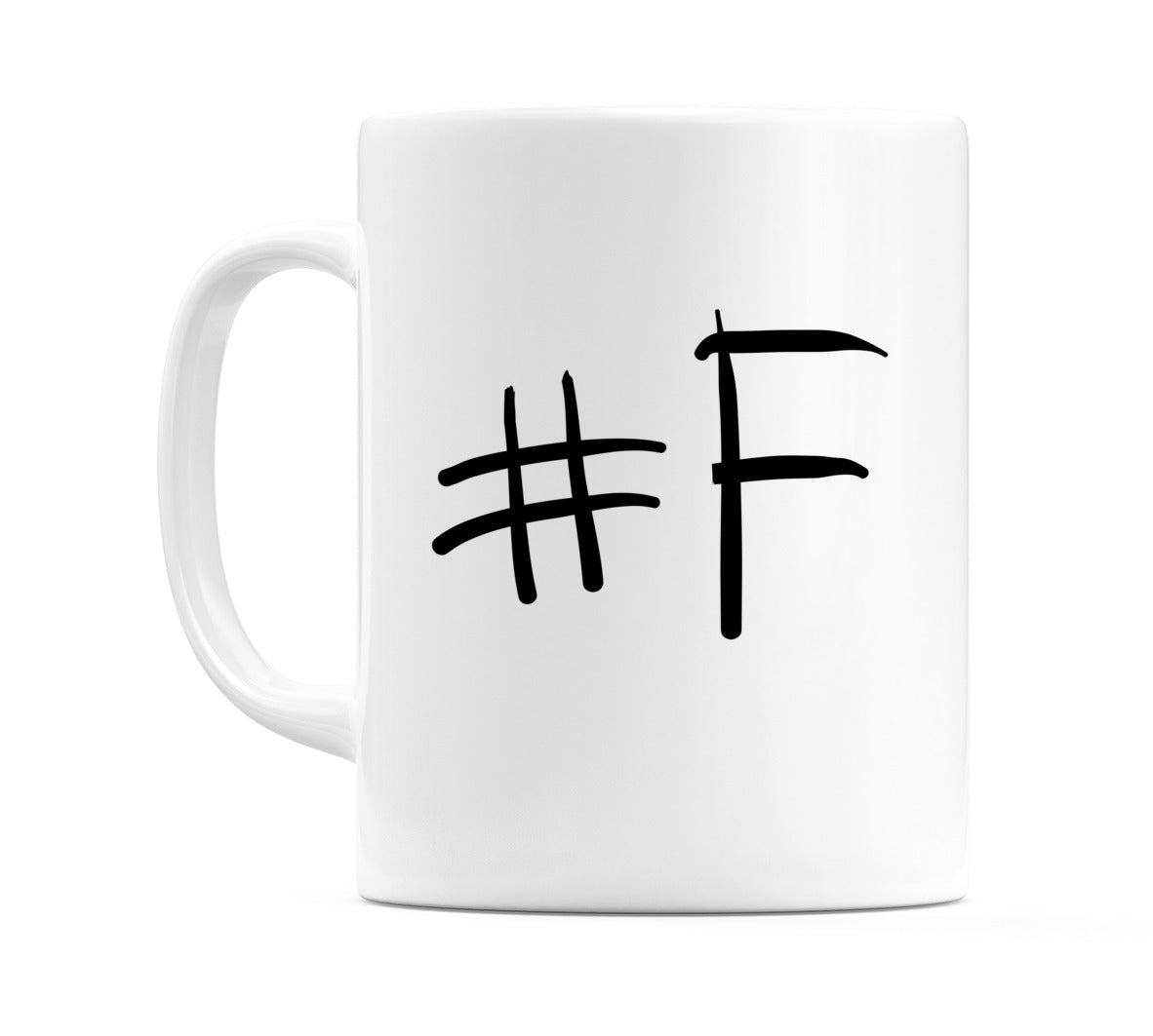 #F Mug