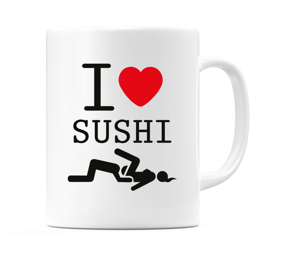 I Love Sushi Mug