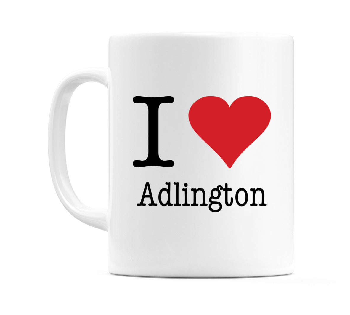 I Love Adlington Mug