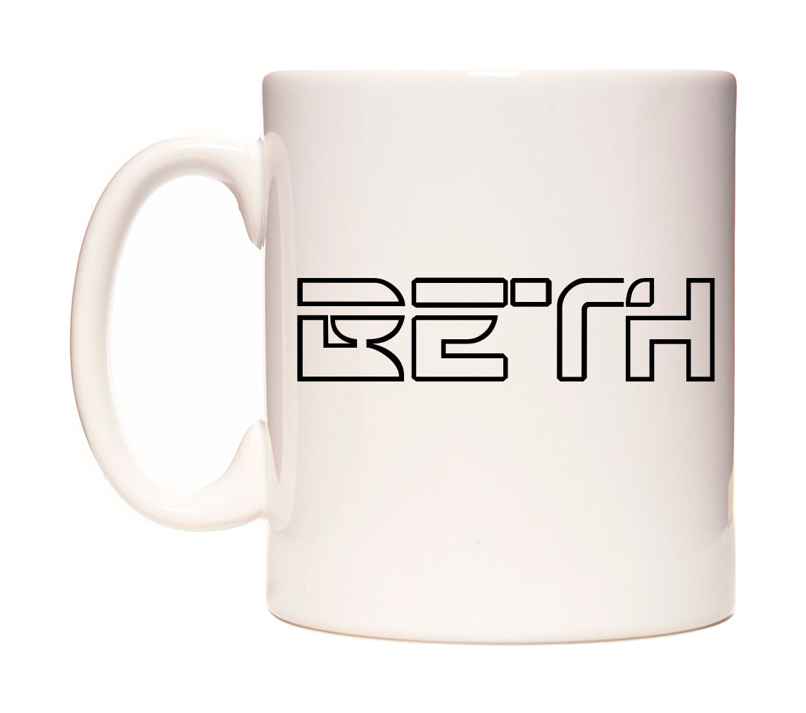 Beth - Tron Themed Mug
