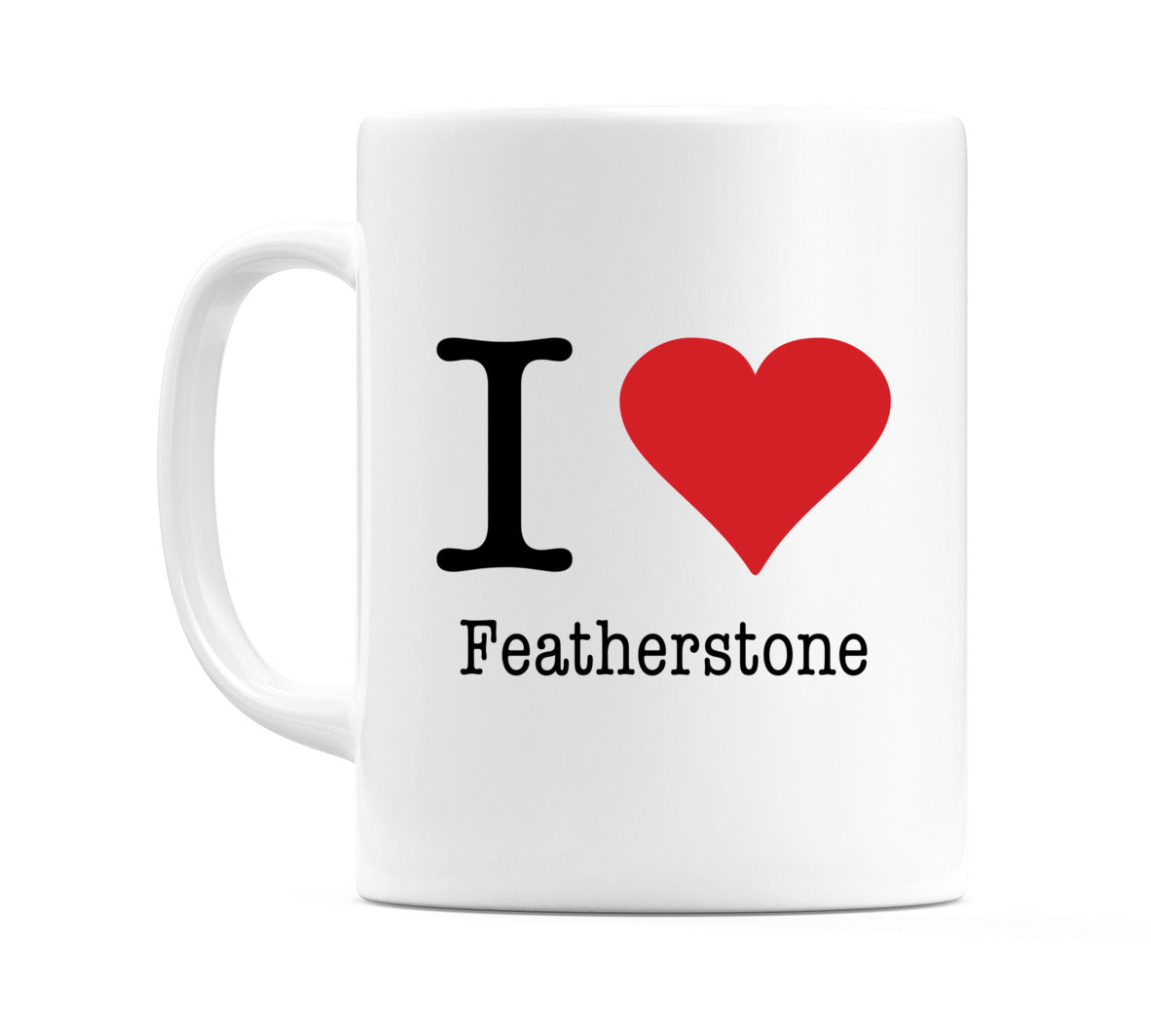 I Love Featherstone Mug