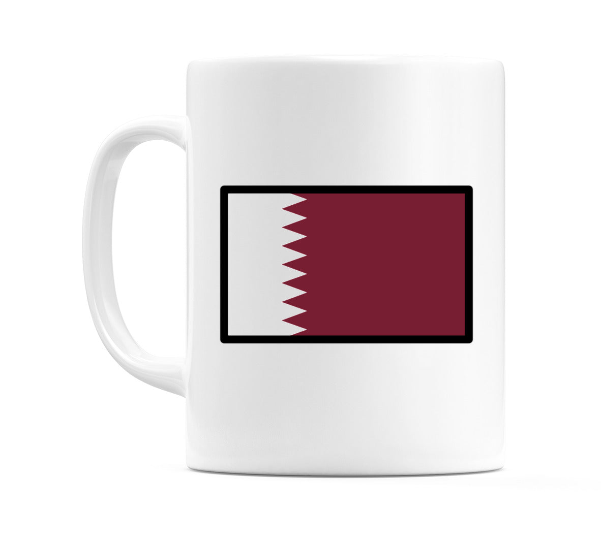 Qatar Flag Emoji Mug