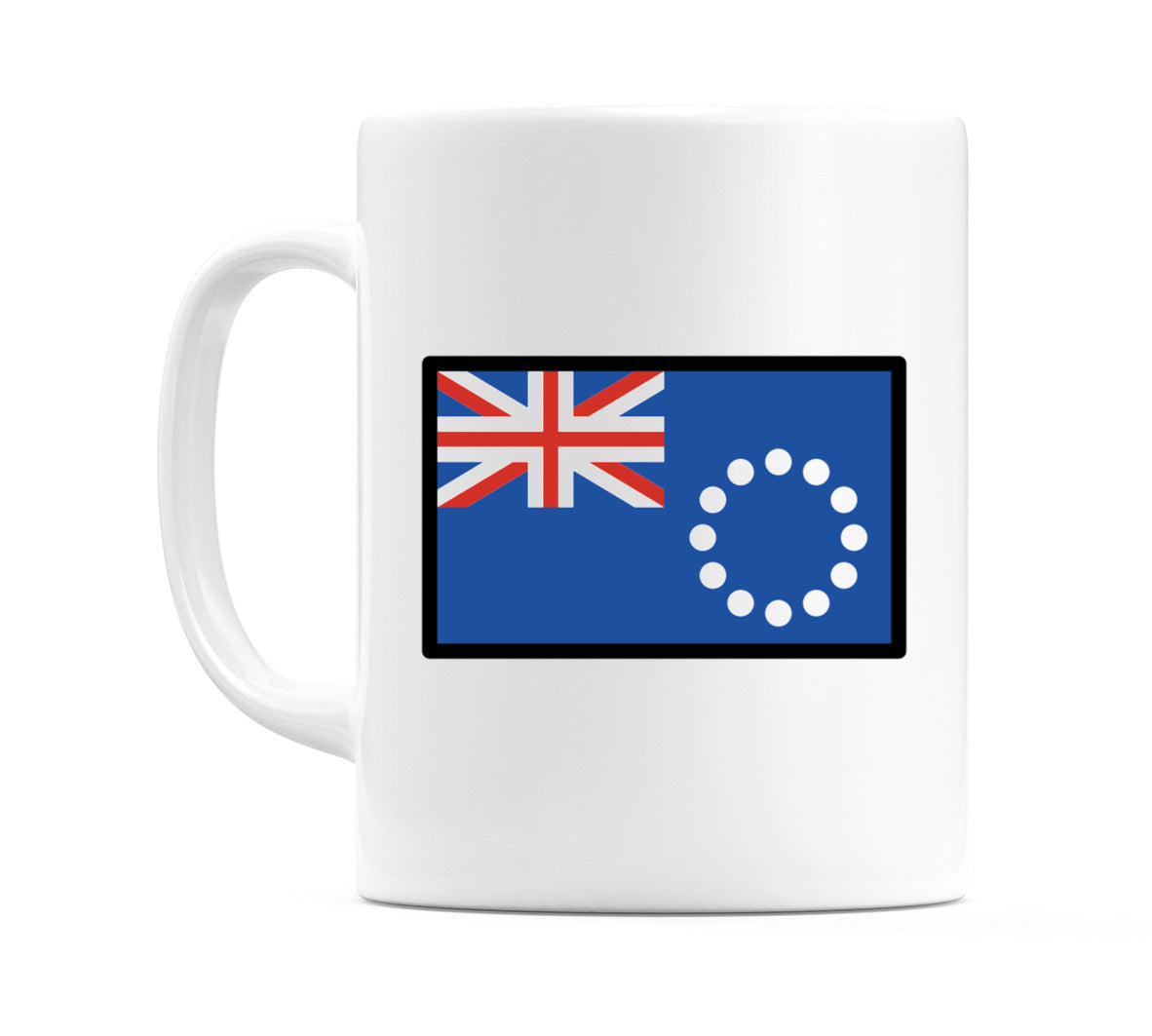 Cook Islands Flag Emoji Mug