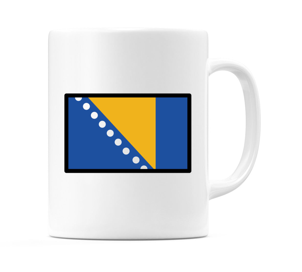 Bosnia & Herzegovina Flag Emoji Mug