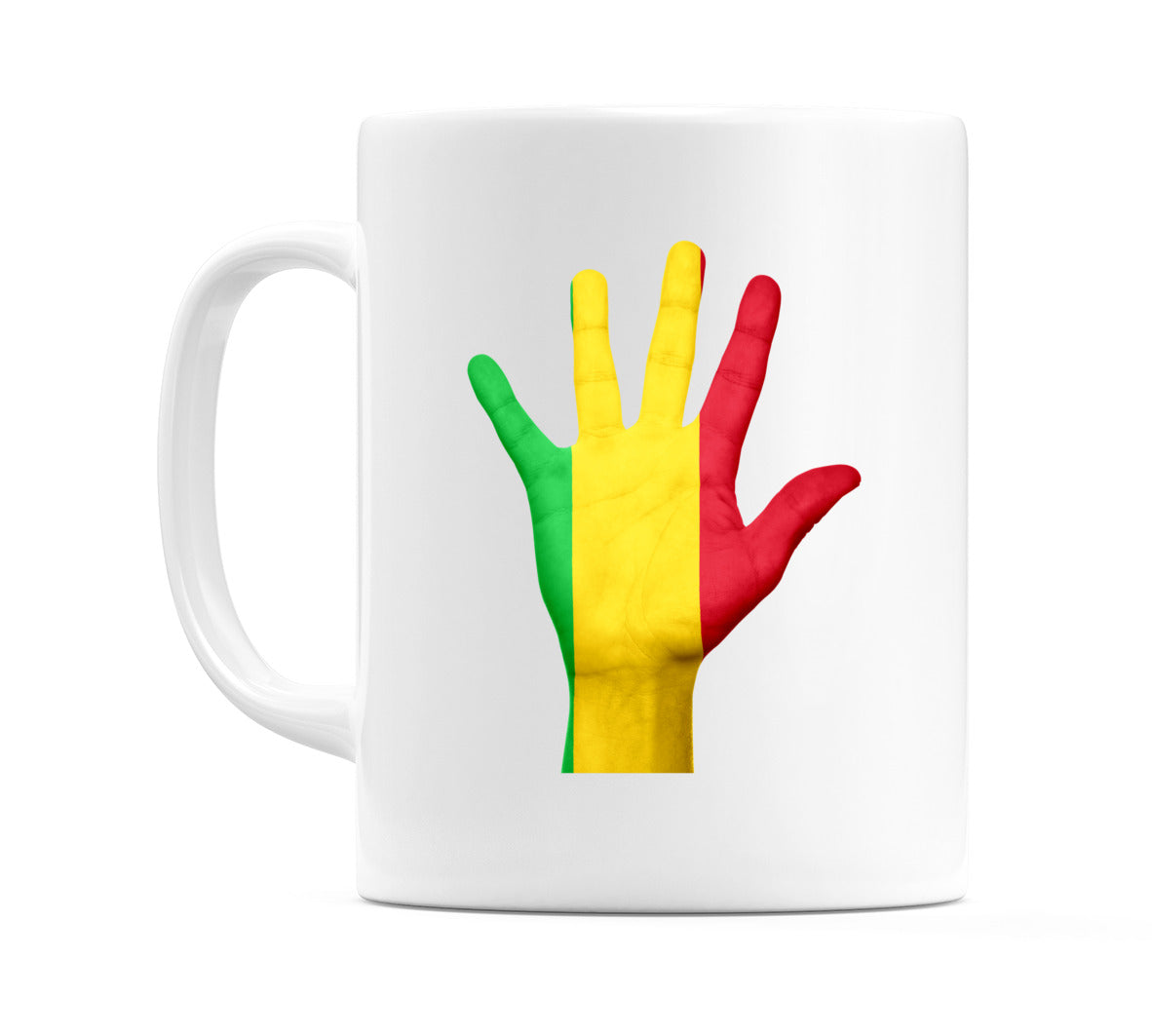 Mali Hand Flag Mug