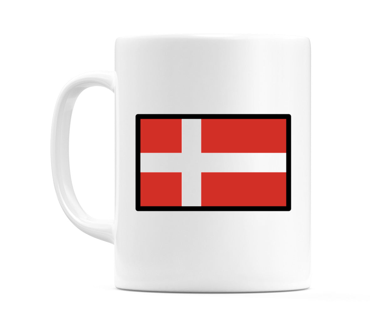 Denmark Flag Emoji Mug