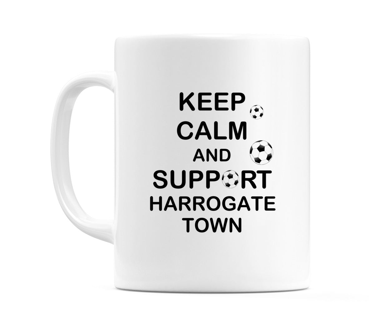 Keep Calm And Support Harrogate Town Mug