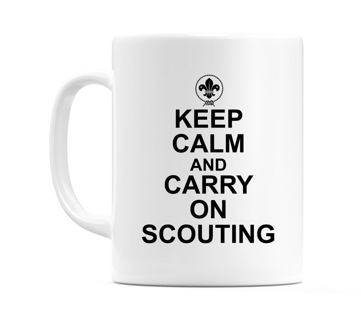 Keep Calm and Carry on Scouting Mug