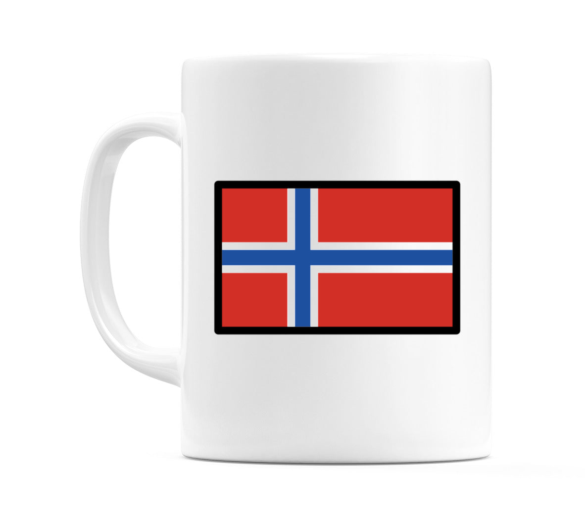 Svalbard & Jan Mayen Flag Emoji Mug