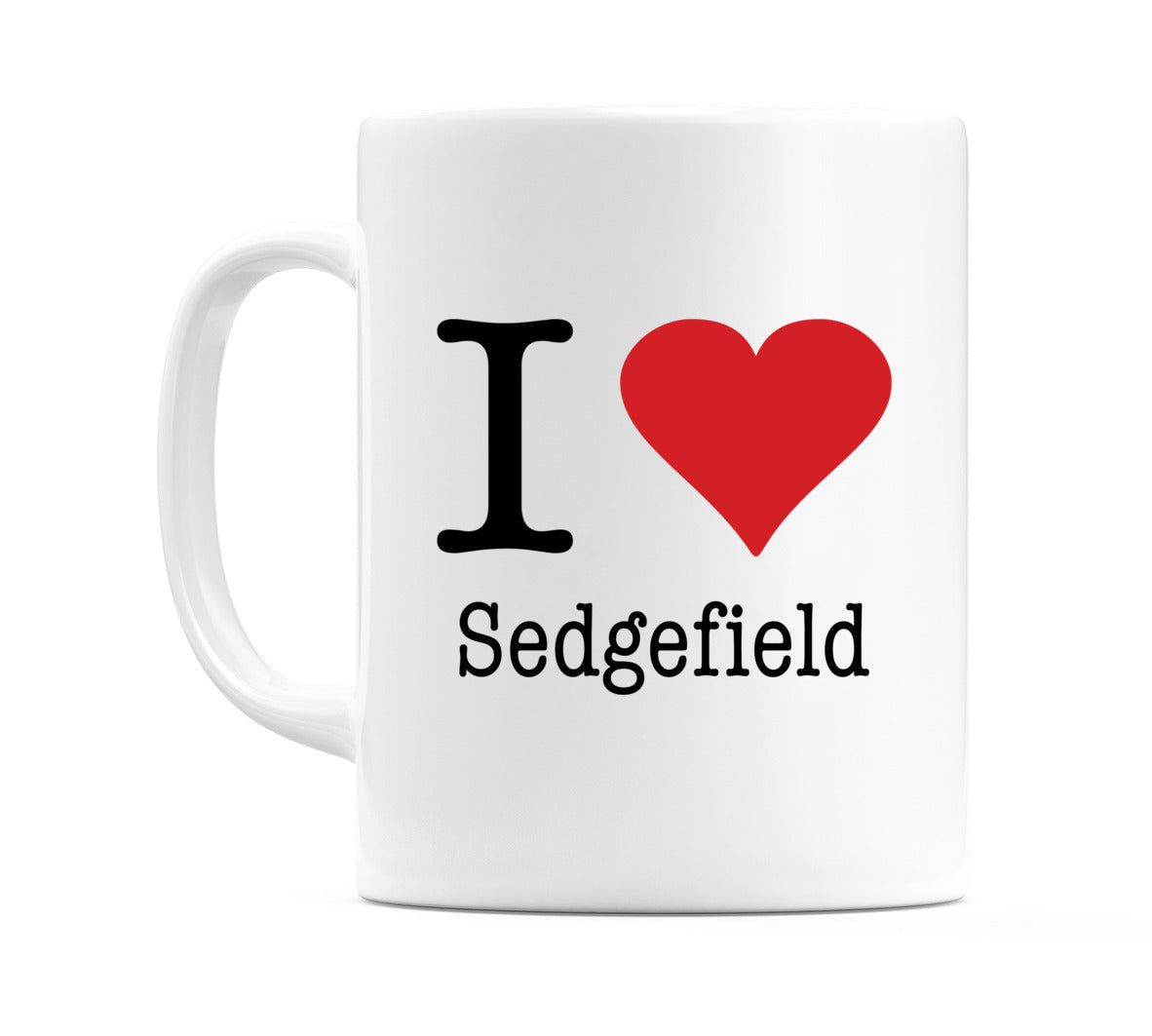 I Love Sedgefield Mug