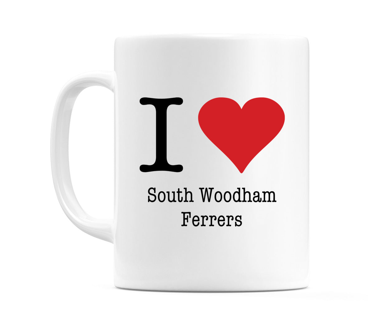 I Love South Woodham Ferrers Mug