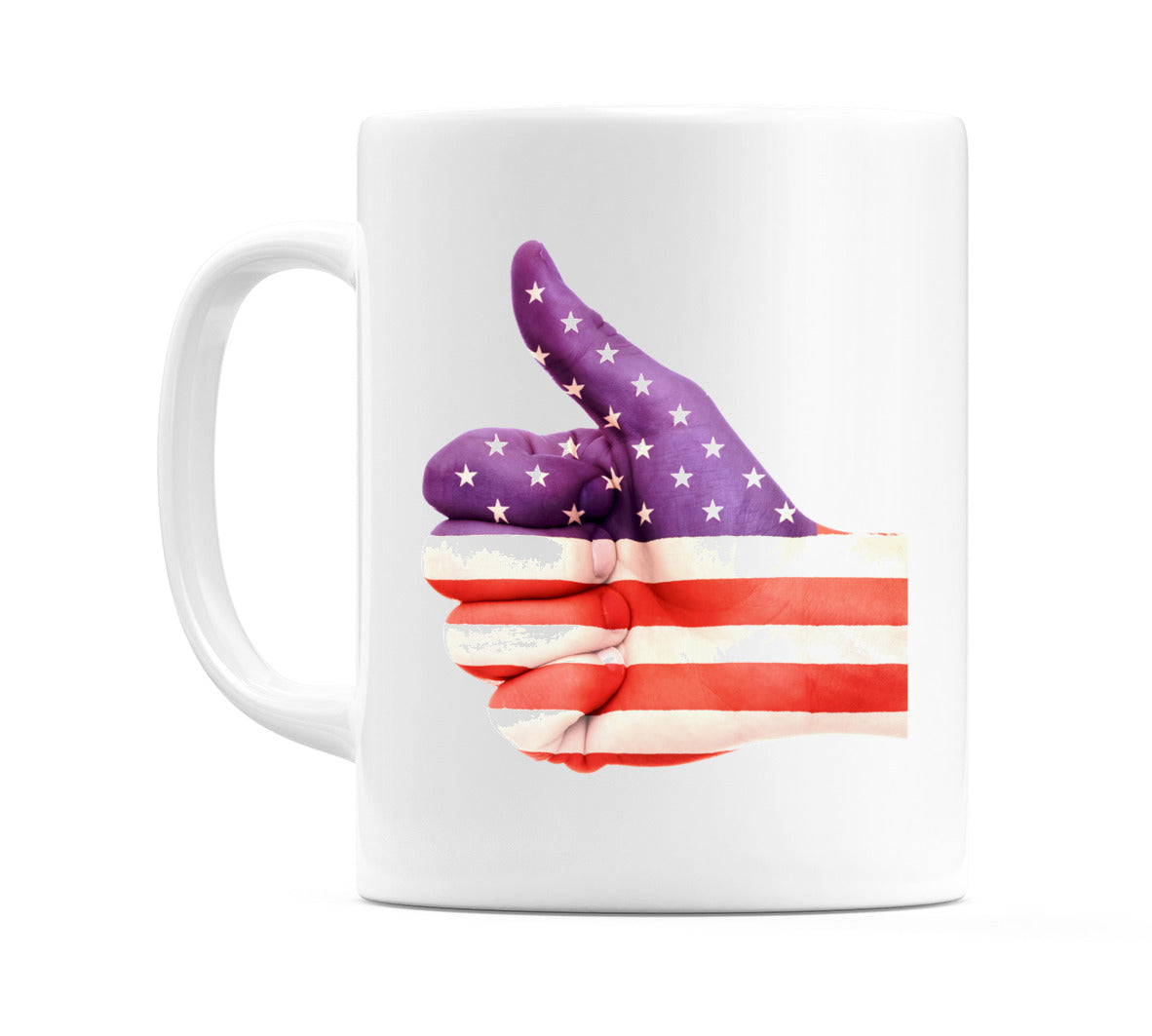 USA Thumbs up Flag Mug