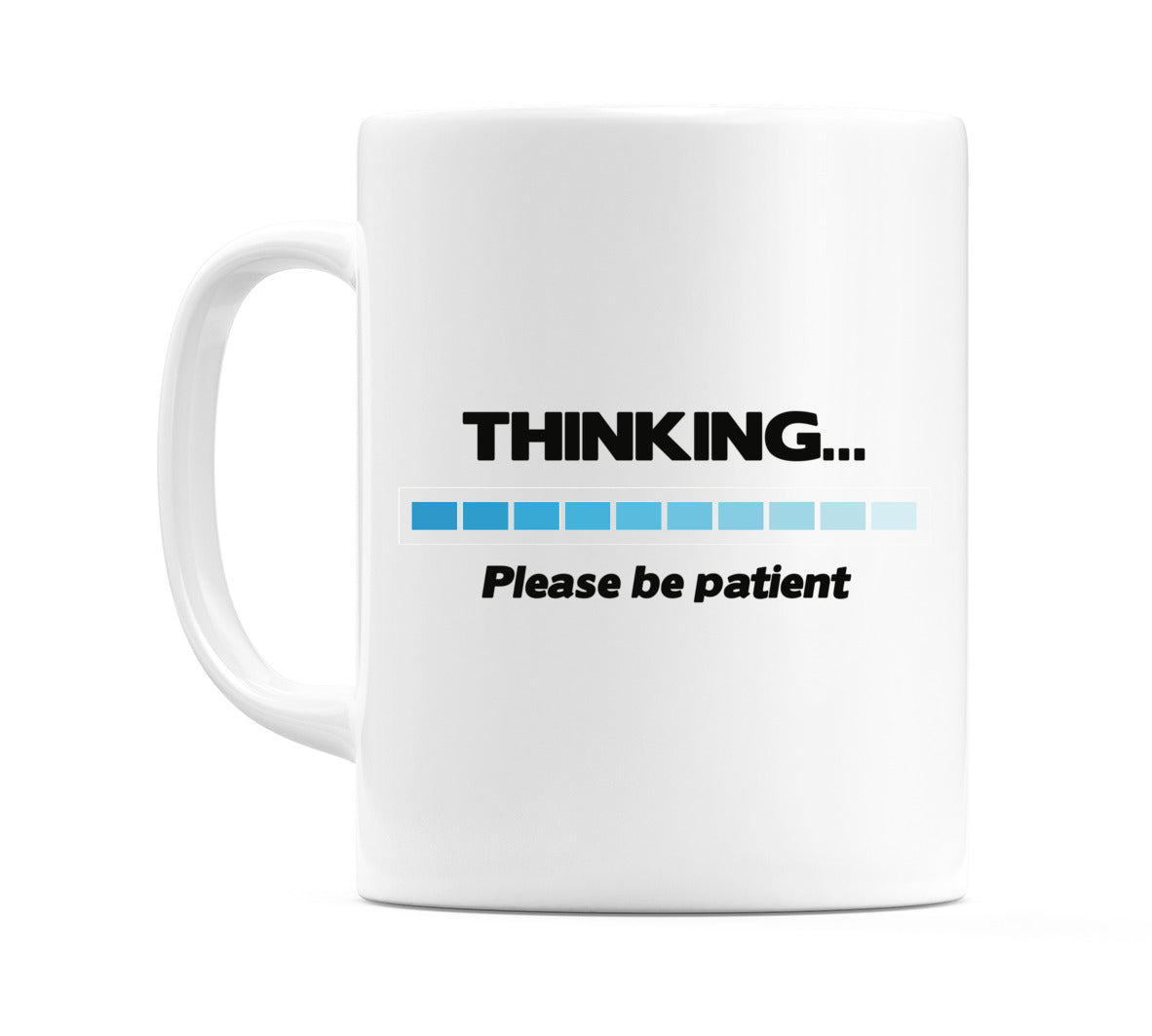 THINKING... Please be patient Mug