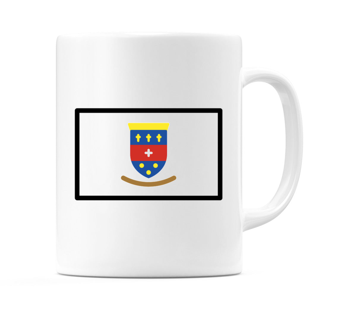 St. Barthelemy Flag Emoji Mug