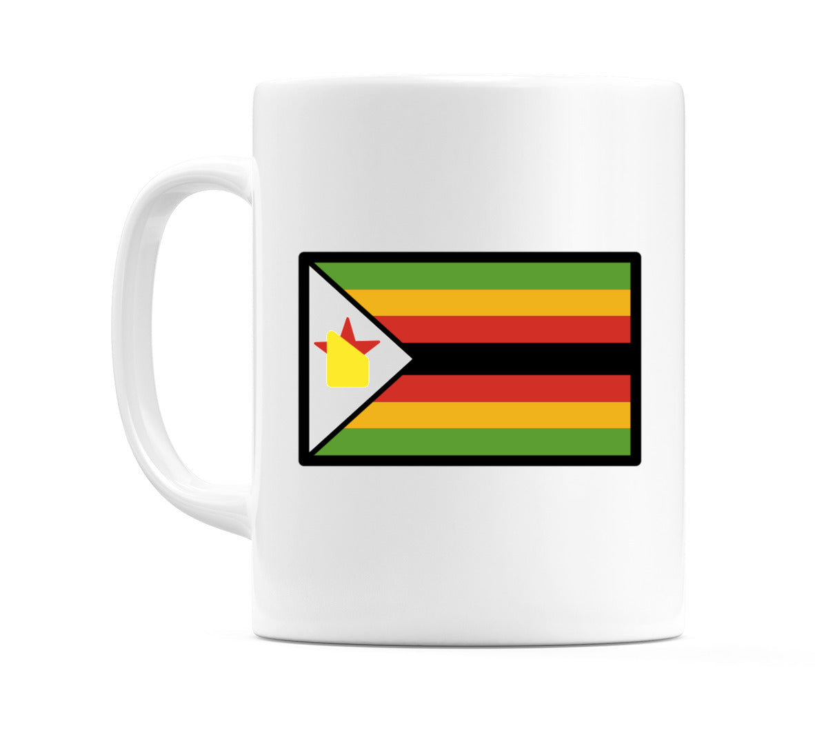 Zimbabwe Flag Emoji Mug