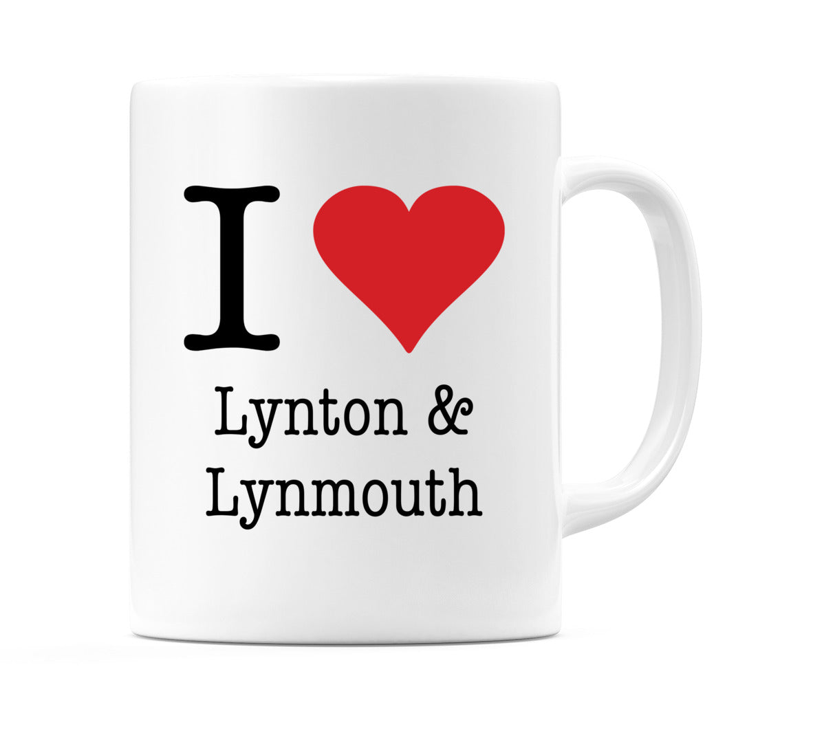 I Love Lynton & Lynmouth Mug
