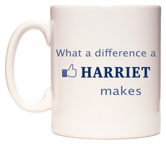 This mug features What A Difference A Harriet Makes