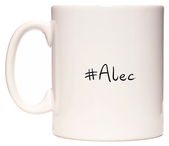 This mug features #Alec