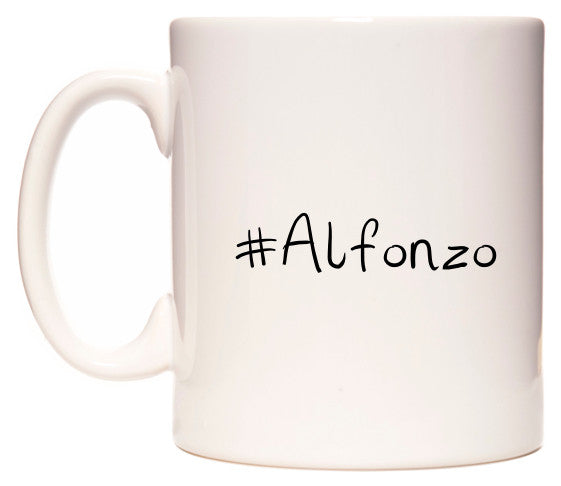 This mug features #Alfonzo