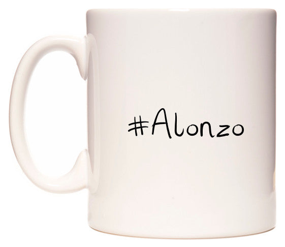 This mug features #Alonzo