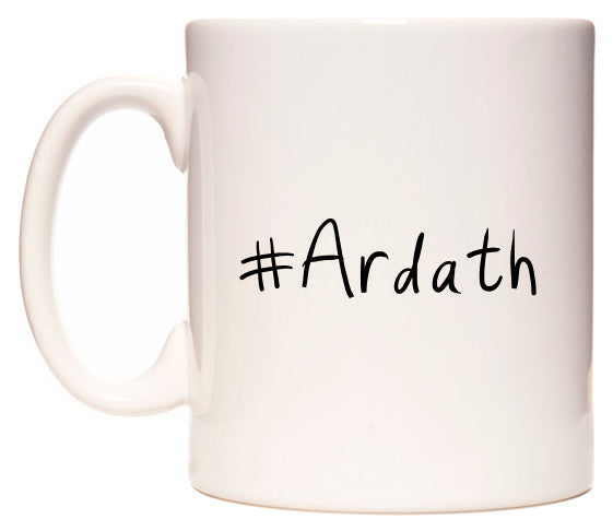 This mug features #Ardath